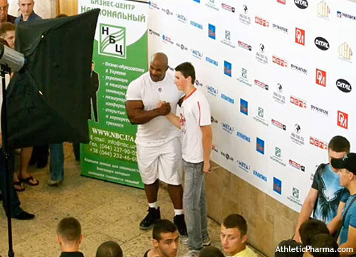 Ронни Колеман в Киеве