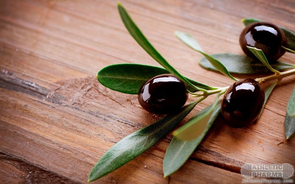 Черный оливки