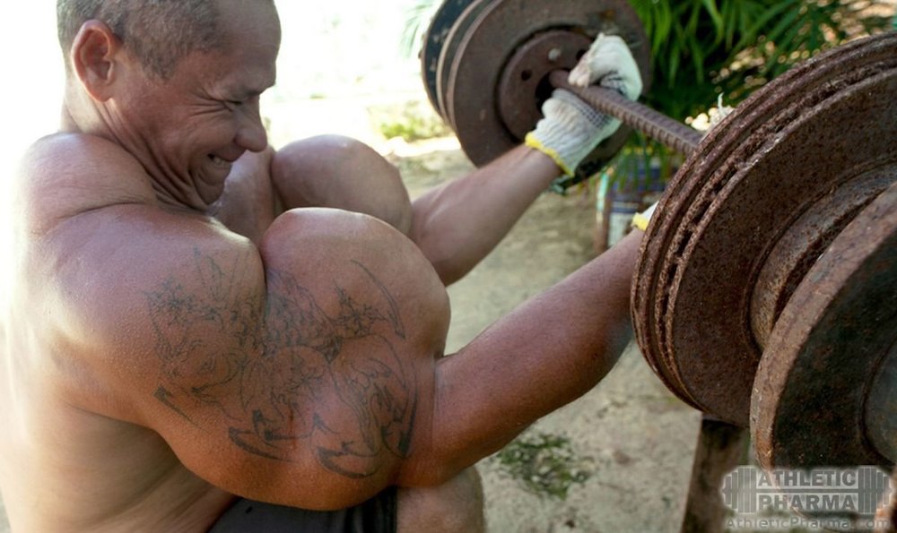 Арлиндо Де Соуза - качок на синтоле