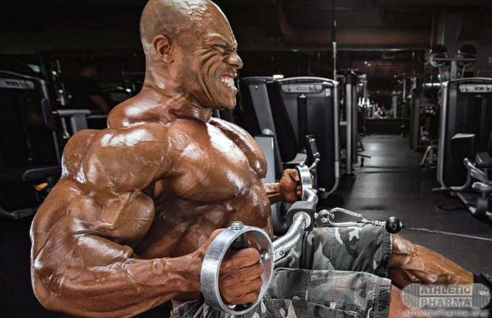 Фил Хит - опытный и титулованный бодибилдер
