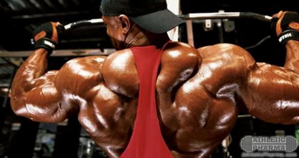 Ронни Колеман со спины