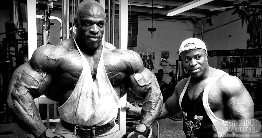 Ронни Колеман тренируется