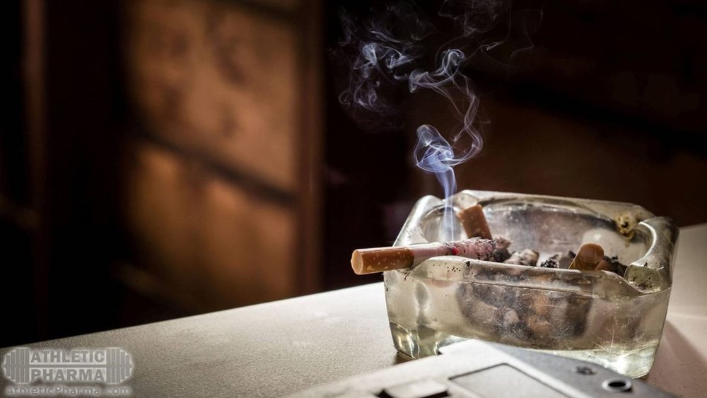 Курение сигарет (вредная привычка)