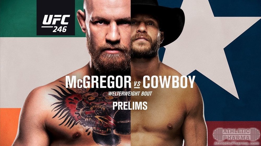 Постер UFC 246 (январь 2020)