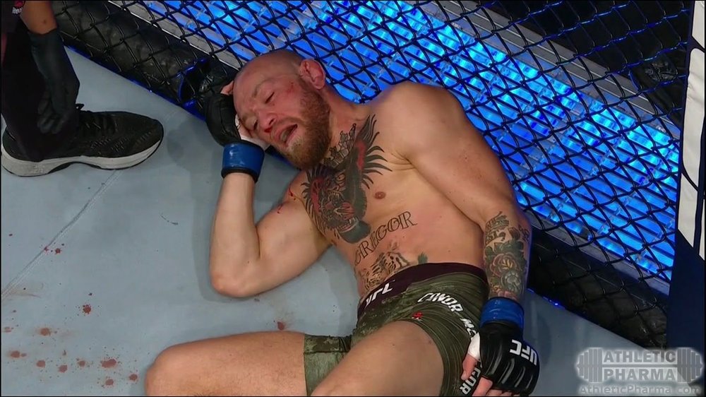 Проигрыш МакГрегора на UFC 257