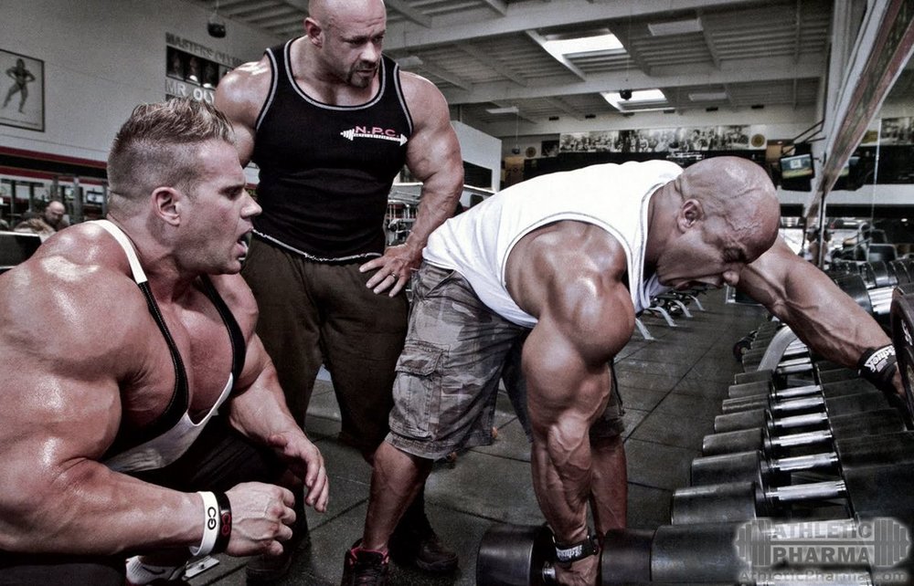 Бодибилдерская тренировка
