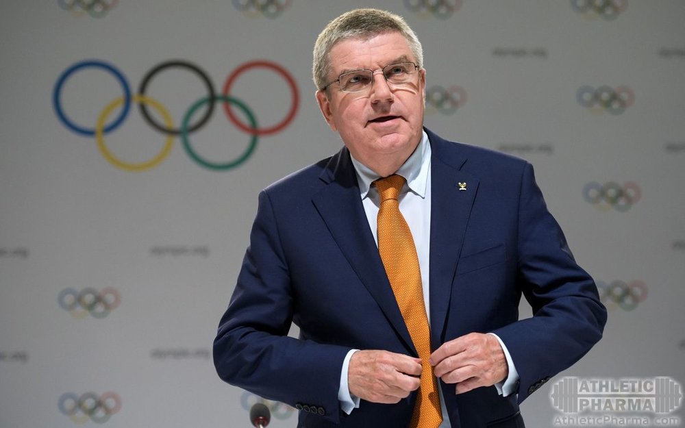 Президент МОК Томас Бах