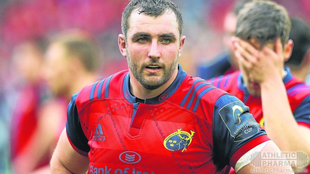 Ирландский регбист Джеймс Кронин