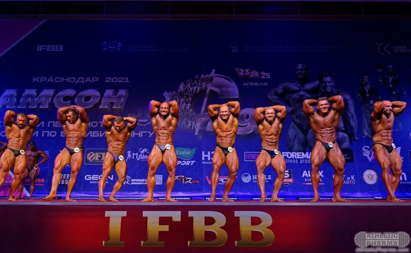 Позирование на Кубке России по ББ (2021)