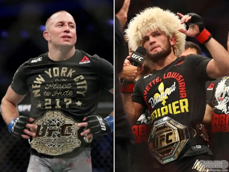 Хабиб против Жоржа Сен-Пьера (несостоявшийся бой)