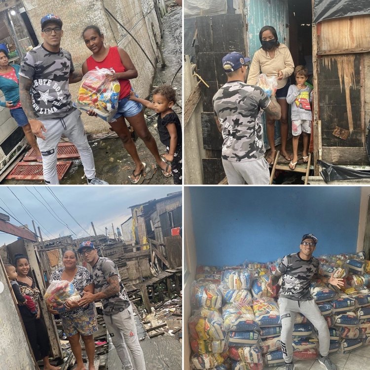 Чарльз Оливейра в Бразилии (фавелы)