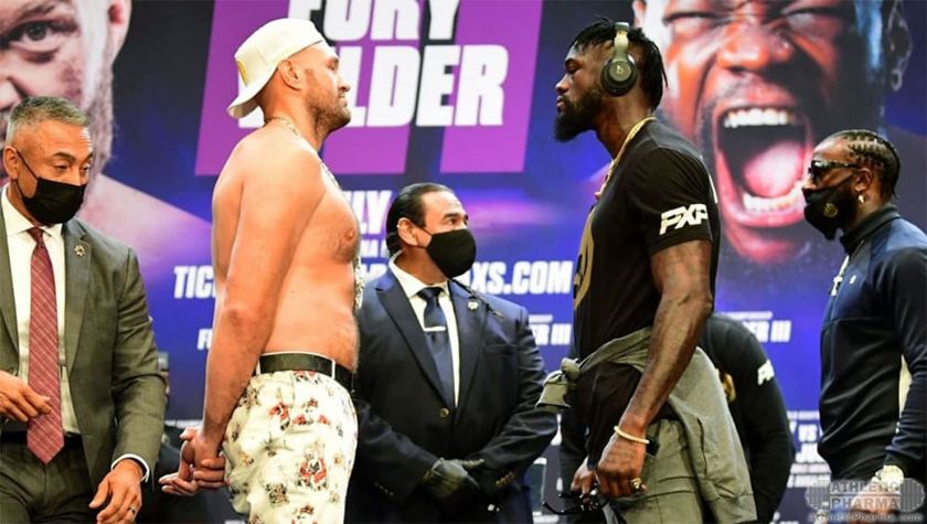 Пресс-конференция перед боем Фьюри - Уайлдер