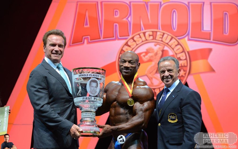 Декстер Джексон, победитель Арнольд Классик в Европе