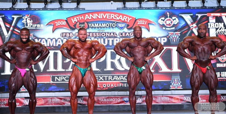 Выступление бодибилдеров на Тампа Про-2021