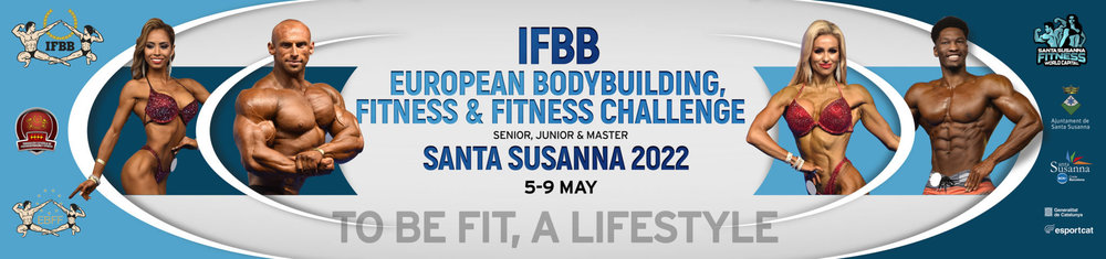 Постер Чемпионата Европы по бодибилдингу (2022)