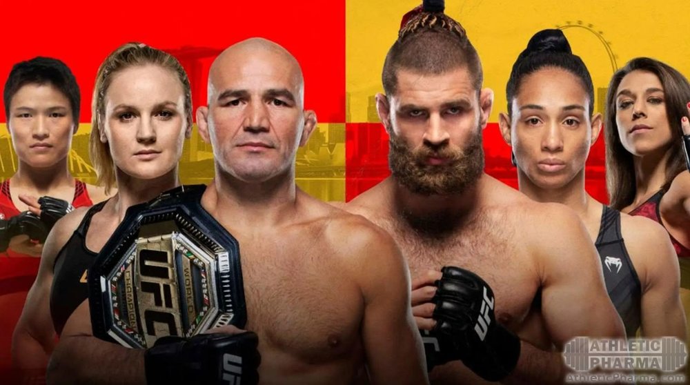 Постер UFC 275 в Сингапуре