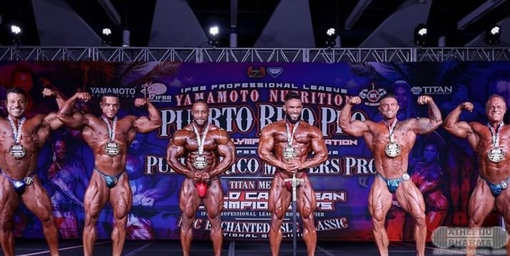 Бодибилдинг до 212 фунтов на "Puerto Rico Pro 2022"