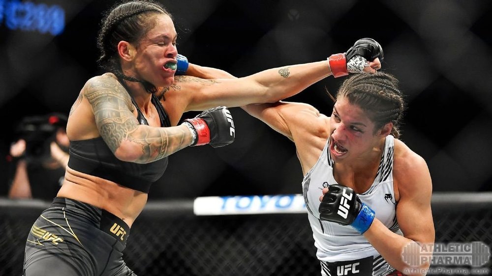 Аманда Нунес и Джулианна Пенья на UFC 269