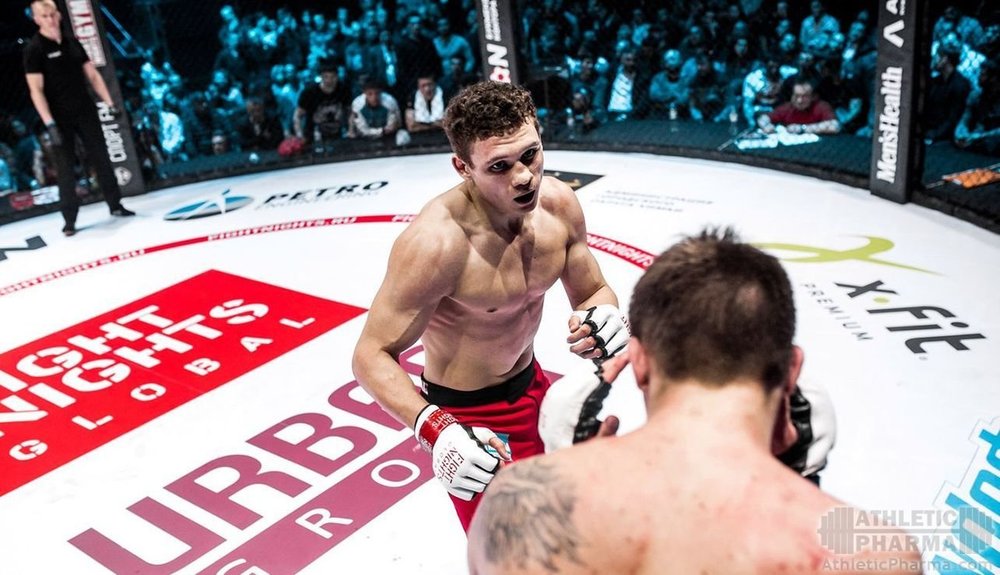 Роман Копылов из России (боец ММА)