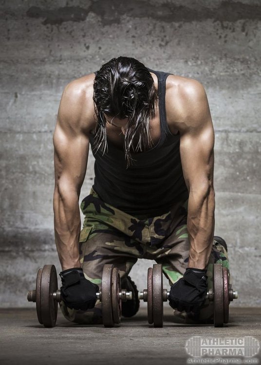 Упал без сил на тренировке