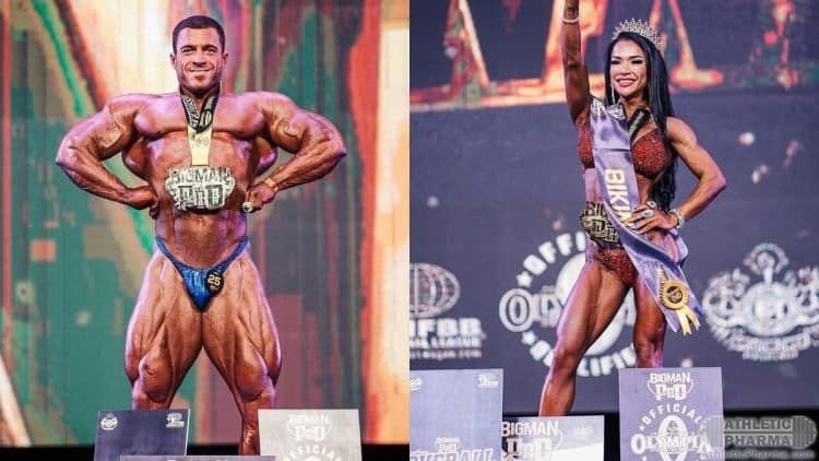 Победители в бодибилдинге и бикини на Bigman Pro 2022 (Испания)