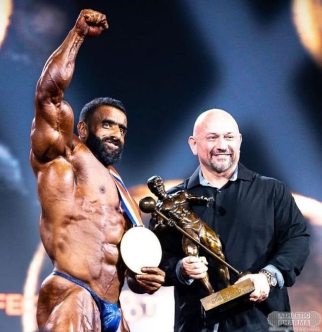 Момент победы Хади Чупана на "Мр. Олимпия 2022"