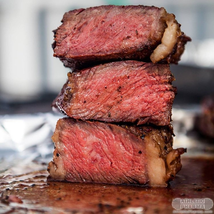 Мясо с кровью