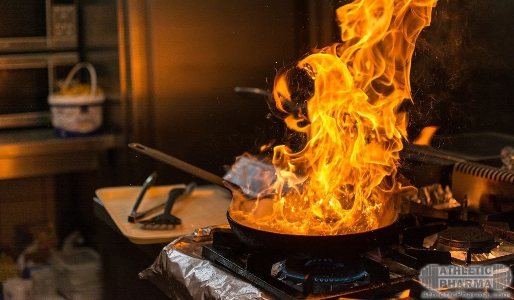 Пожар на кухне