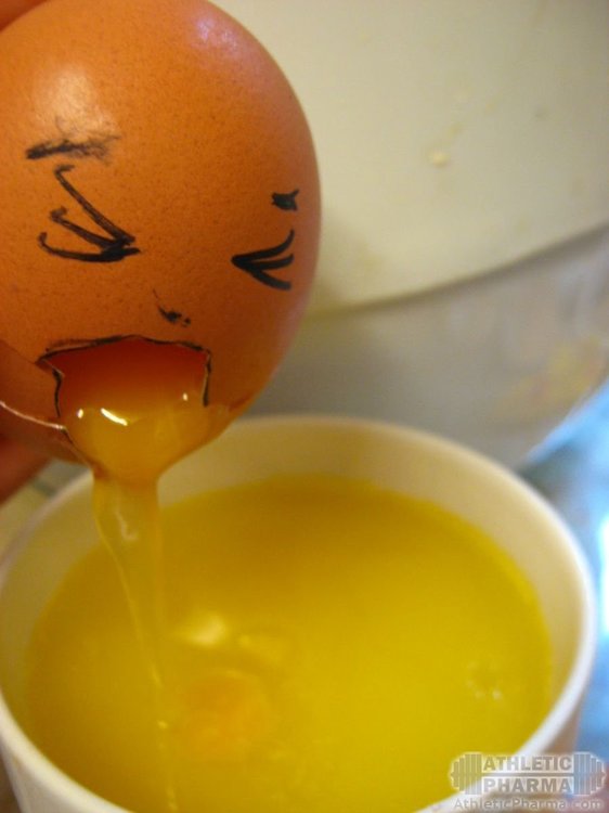 Прикол с сырым яйцом