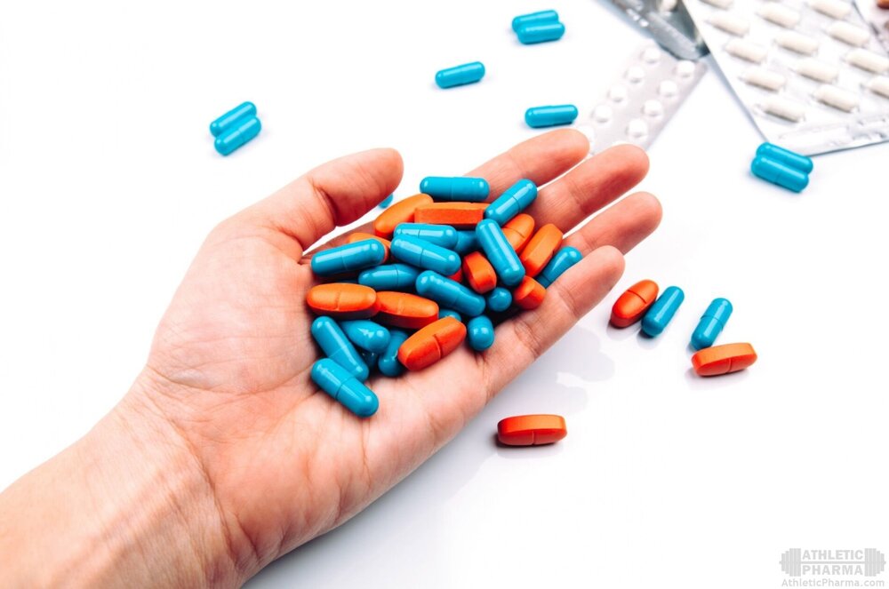 Разноцветные капсулы